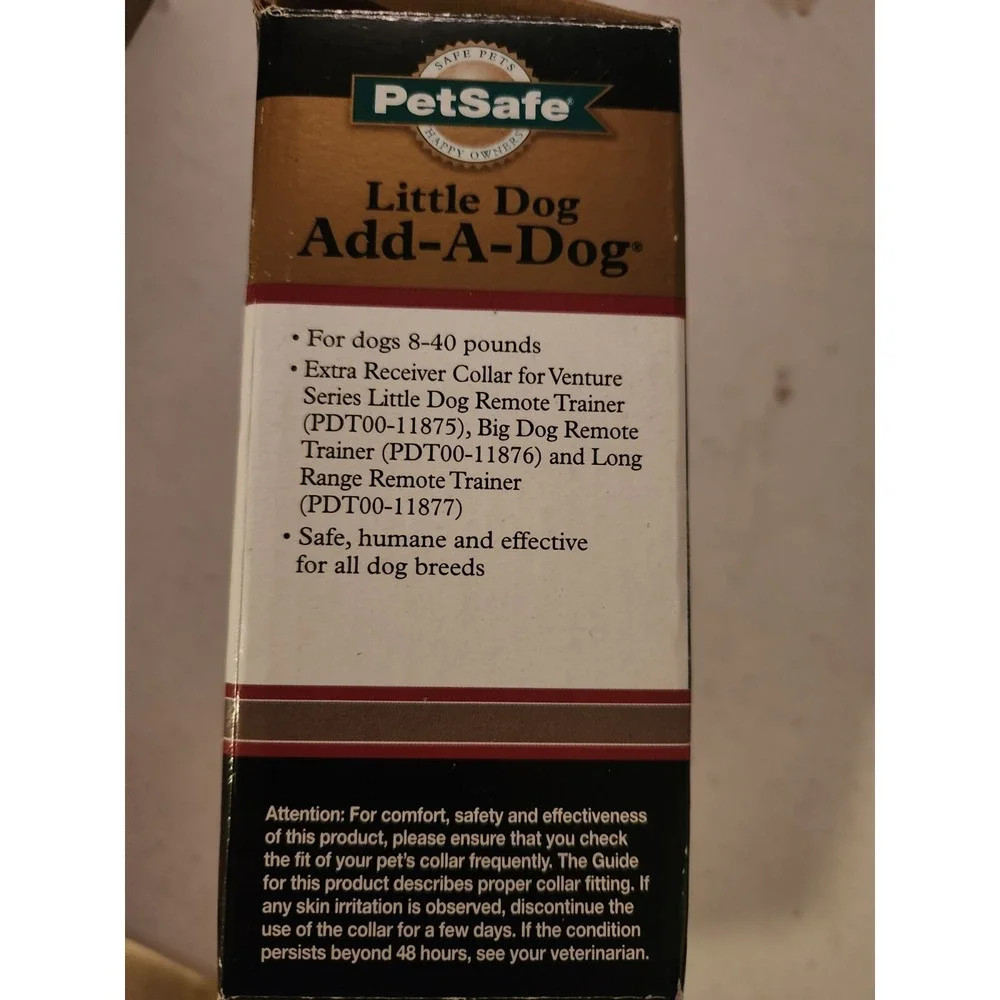 PetSafe Add-A-Dog Little Dog Extra Collar Venture Series New‎ PTD00-11951